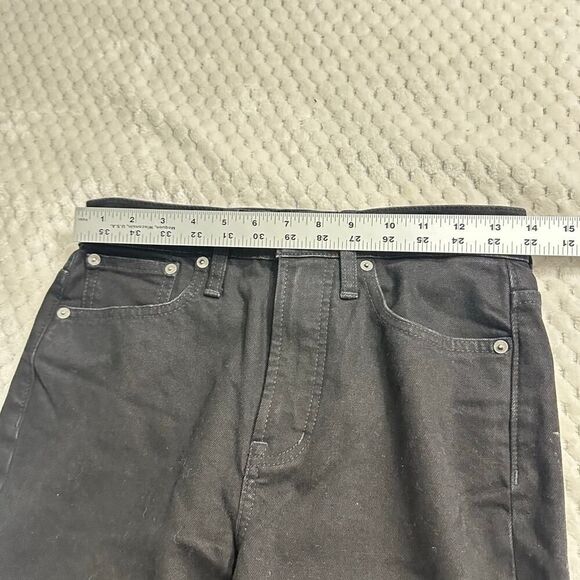 Madewell The Perfect Vintage Flare Jean Women's 26 Black High Rise NWT - Picture 10 of 14